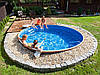 Басейн каркасний круглий Azuro 400DL 3.6 х 1.2 м морозостійкий, фото 7