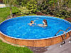 Басейн каркасний круглий Azuro 400DL 3.6 х 1.2 м морозостійкий, фото 8