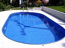 Плівка під мозаїку для збірного каркасного овального басейну Ibiza, Mountfield, Hobby pool, фото 6