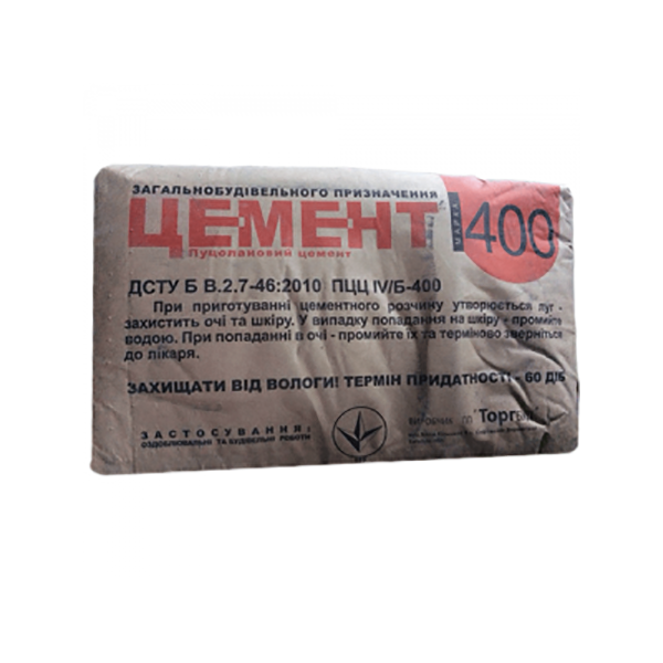 Цемент 400 ПЦ Полимин (25 Кг)