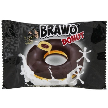 Пончик Brawo Donut Какао 55 г. - фото 1 - id-p1167484679