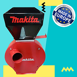 Зернодробарка Makita EFS 4200 (4.2 кВт, 280 кг/год). Кормоізмельчітель Макіта для зерна і качанів кукурудзи