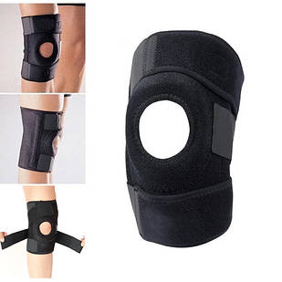 Бандаж для колінної чашечки Knee Support LP зі спіральними ребрами