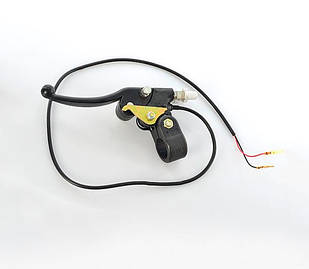 Ручка гальма права дитячих мініквадроциклів із датчиком і стоянковим гальмом