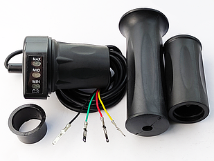 Ручка газу з індикатором заряду акумулятора 24V дитячих електроквадроциклів Profi HB6  Crosser 90304