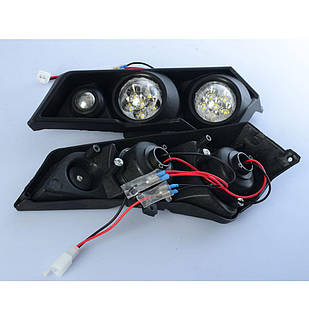 Комплект фар передніх електроквадроциклів світлодіодний 48V LED