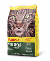 Josera NatureCat (Йозера НейчерКет) сухой корм беззерновой для котов с 6 месяцев с домашней птицей и лососем