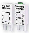 Доп. модуль захисту/індикації ERC-024ACDCL (Uc= 6...24V AC/DC), фото 4