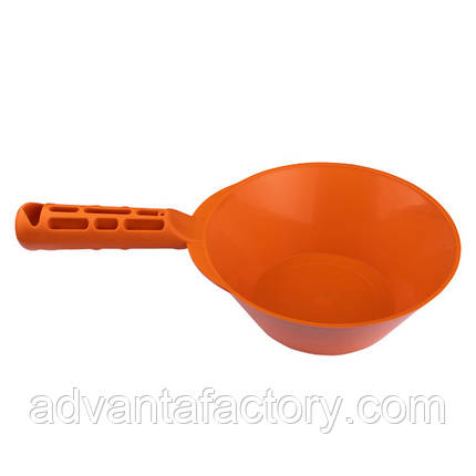 Ківш штукатурний пластиковий помаранчевий, фото 2
