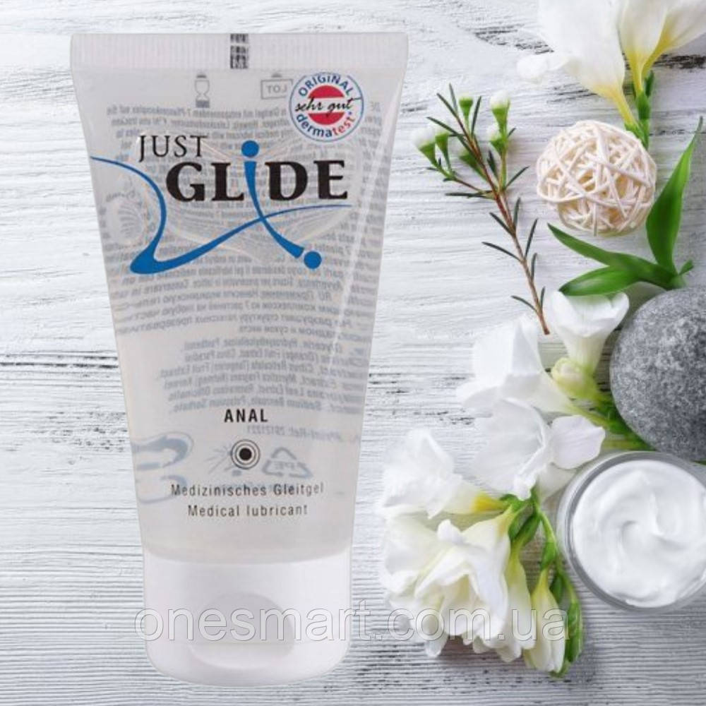 Анальний гель лубрикант на водній основі Just Glide "Anal" 50 мл. (Німеччина), фото 1