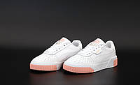 Женские белые Кроссовки Puma Cali White