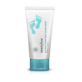 Освіжаючий гель-скраб для ніг Innisfree Perfect Fresh Foot Scrub Wash 100 мл (8809652863702)