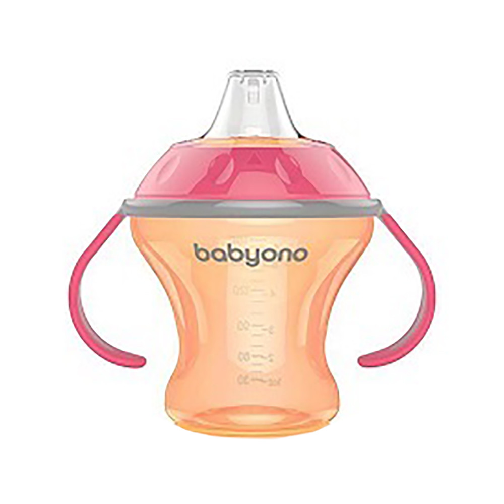 Поїлка непроливайка з м'яким носиком 180мл (3+) BabyOno (5901435406069)