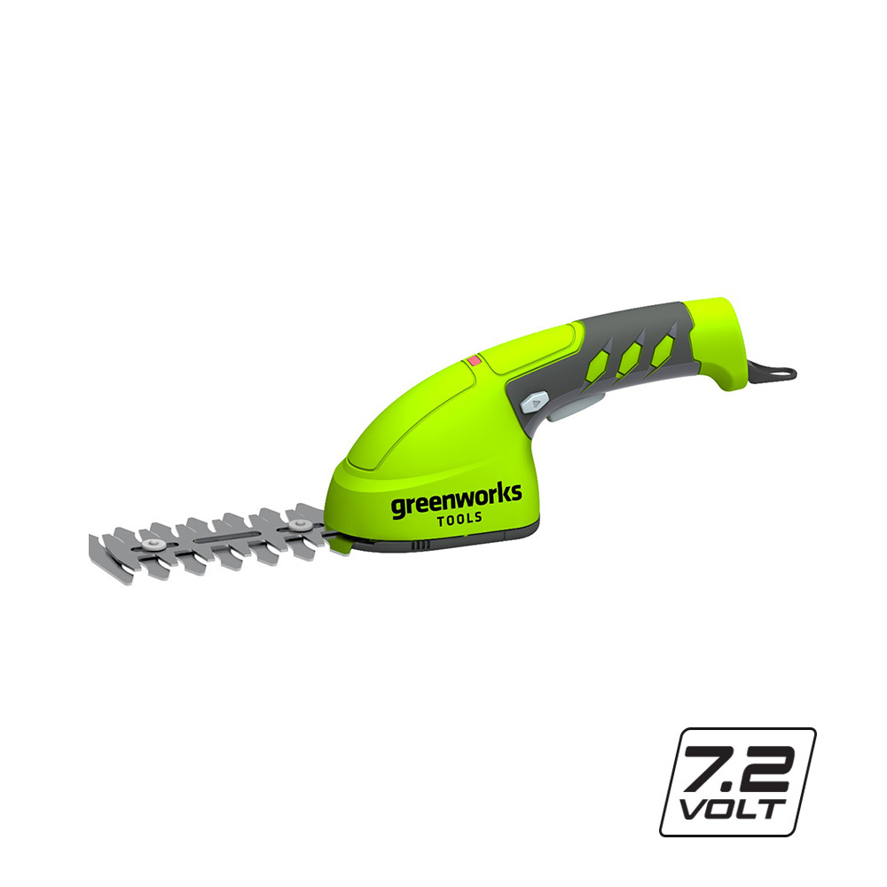 Ножиці садові акумуляторні Greenworks G7.2GS (7.2 В, 2 А*год, 100 мм)