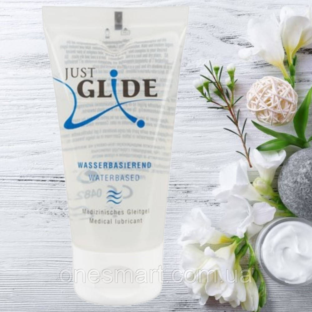 Лубрикант на водній основі Just Glide "Waterbased" 50 мл. (Німеччина), фото 1