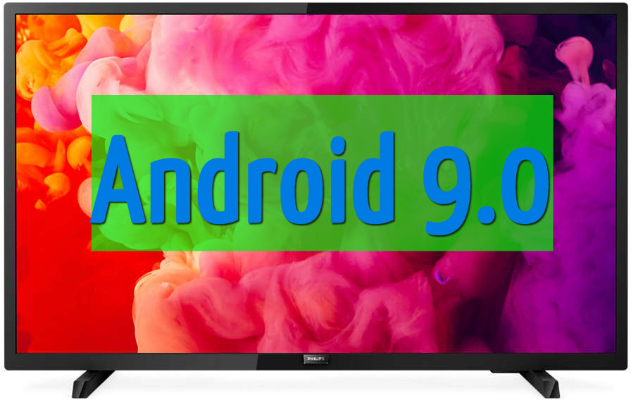 Телевізор Філіпс 34" SmartTV (Android 9.0) + FullHD + T2 + USB + HDMI