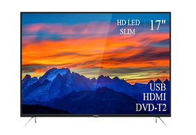 Сучасний Телевізор THOMSON 17" FullHD T2 USB Гарантія 1 РІК!