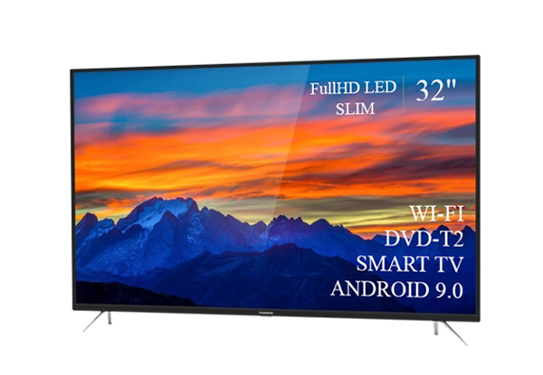Сучасний Телевізор THOMSON 32" Smart-TV FullHD T2 USB Гарантія 1 РІК! Android 9.0