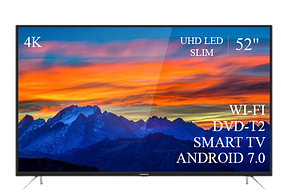 Сучасний Телевізор THOMSON 52" Smart-TV/DVB-T2/USB (1920×1080) Android 7.0 АДАПТИВНИЙ 4К/UHD