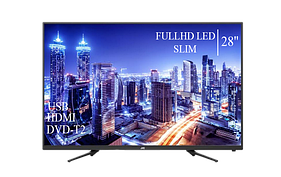 Сучасний Телевізор JVC 28" FullHD DVB-T2 USB Гарантія 1 РІК!