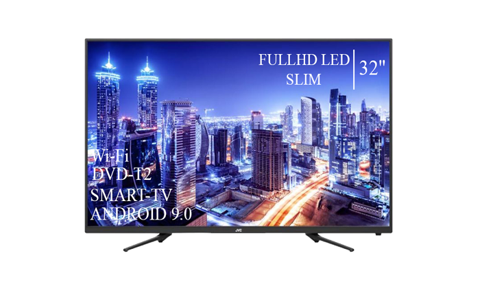 Сучасний Телевізор JVC 32" Smart-TV FullHD T2 USB Гарантія 1 РІК Android 9.0