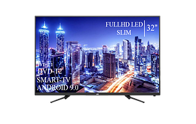Сучасний Телевізор JVC 32" Smart-TV FullHD T2 USB Гарантія 1 РІК Android 9.0
