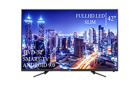 Сучасний Телевізор JVC 42" Smart-TV FullHD T2 USB Гарантія 1 РІК Android 9.0