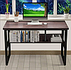 Письмовий стіл з поличками Лофт 1200х600х750, СП03, фото 3