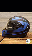 Мото шлем интегральный, закрытый + ОЧКИ, для мотоцикла/скутера