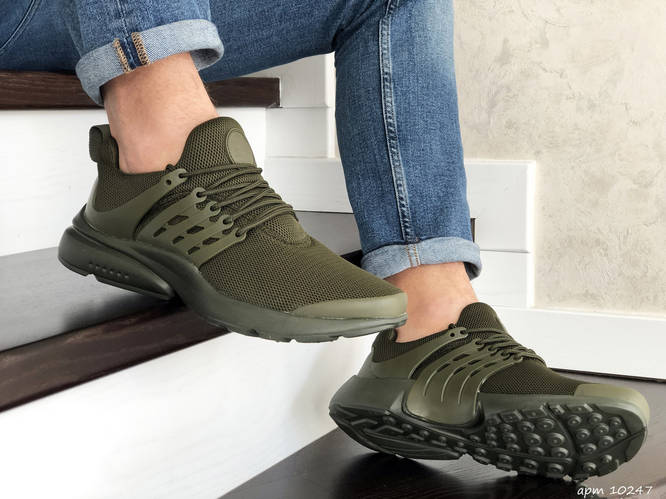Nike air presto hot sale olive green mens