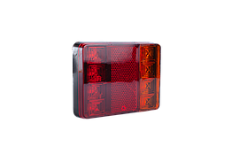 Ліхтар LED задній універсальний 120 мм х 95 мм х 22 мм 12В