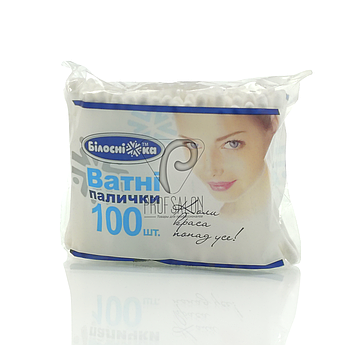 Ватні палички, 100 шт в упаковці