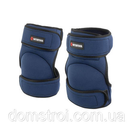 Наколінники захисні, неопрен, піна, еластичні ремені INTERTOOL SP-0050, фото 1