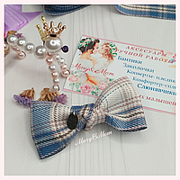 Бантик із тканинної стрічки, бантик для перших хвостиків.