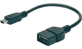 Кабель USB - mini USB OTG (4756)