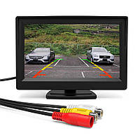 Автомобильный монитор (экран) UKC TFT LCD 4,3" для двух камер (1309)