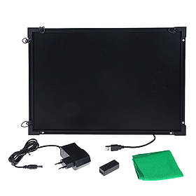 Флуоресцентна дошка FLUORECENT BOARD 40*60 c фломастером і серветкою (4543)