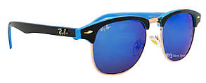 Сонцезахисні окуляри Clubmaster 5702 50-17-145 C7 сині, фото 2