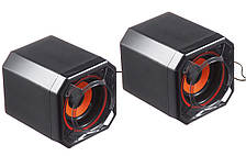 Комп'ютерні колонки акустика 2.0 UKC USB A8 (3718), фото 3