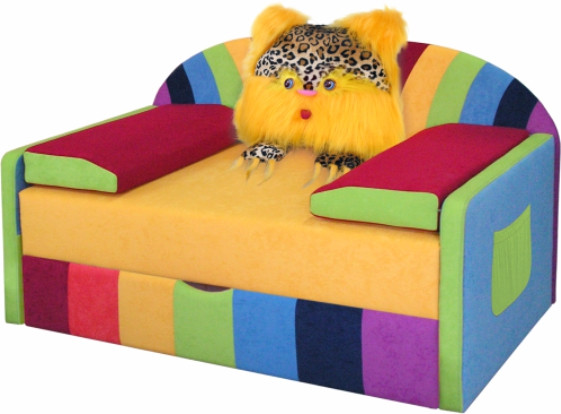 Дитячий диван Веселка Тигреня з лапками МАКСІ-Меблі (9914)
