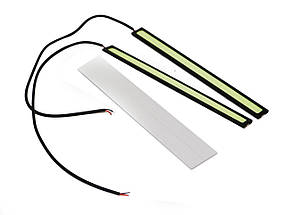 Гнучкі денні ходові DRL вогні 170А 17 см (2 планки) (3084)