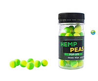 Бойлы плавающие (pop up) World4Carp Hemp & Peas (КОНОПЛЯ-ГОРОХ), 10, 12 мм (выбор внутри)