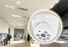 Проводная AHD камера виденаблюдения 4 MP UKC Z01 3.6 мм White (3255) alle Качество +, фото 3