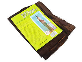 Анти москітна сітка штора на магнітах Magic Mesh Темно-коричневий