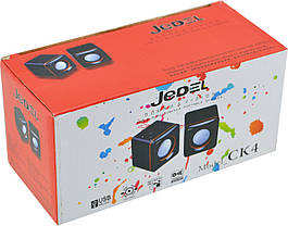 Комп'ютерні колонки JEDEL CK4 Black (12154), фото 5