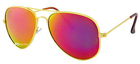 Сонцезахисні окуляри Aviator крапля RB 3026 3C червоні