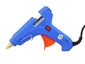 Термопістолет для силіконового клею XL-F60 60W Blue (4348)