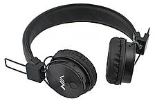 Бездротові Bluetooth-стерео навушники NIA X3 з МР3 і FM чорний (4362), фото 3