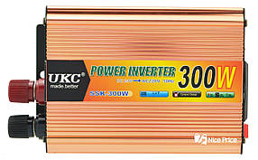 Перетворювач напруги (інвертор) 24-220V 300W + USB (7062)