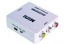 Конвертер RCA (AV) CVBS на HDMI адаптер відео, з аудіо 1080P (5028), фото 4